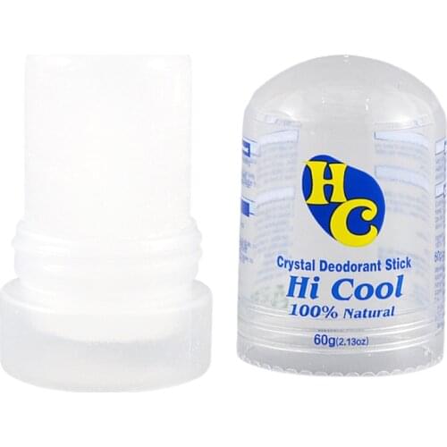 60g Body Underarm Odor Remover Antiperspirant Crystal Deodorant Alum Stick for Men and Women Men Deodorant Stick