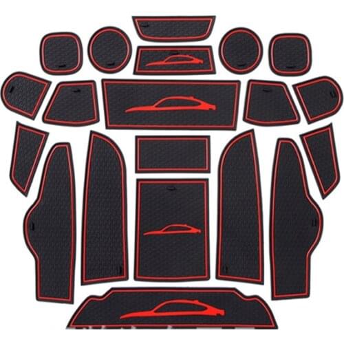For BMW X3 F25 2011-2017 Car Mats Rubber Mat Door Groove Mat Interior Accessories Automobiles Parts t mall decor solaris