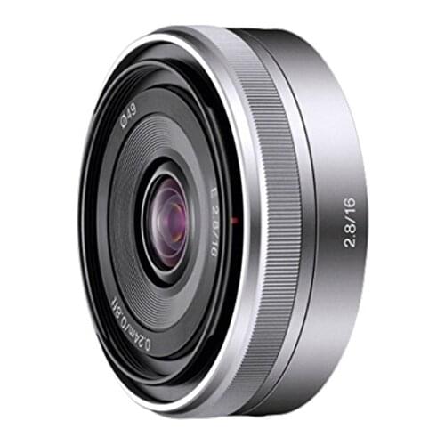Used, Sony SEL16F28 16mm f/2.8 Wide-Angle Lens for NEX Series Cameras