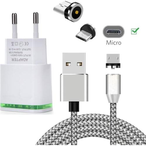 For Huawei Y7 2019 P Smart Redmi 7 9a magnetic Micro USB Cable charger For Samsung galaxy A10 A3 A5 2016 A6 A7 2018 Mobile phone