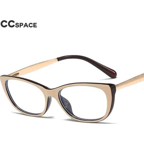 TR90 Anti-blue Light Cat Eye Retro Glasses Frames Men Women Optical Fashion Computer Glasses 45924