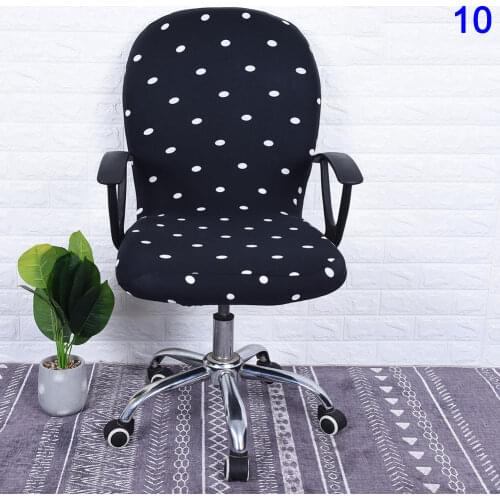 Hot sale Swivel Chair Cover Elastic Removable Printed Chair Cover for Computer Office dropshipping