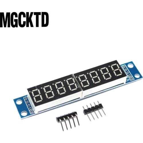 5PCS/LOT MAX7219 Led Module 8-Digit 7 Segment Digital LED Display Tube MCU 100% new original