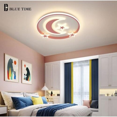 LED Ceiling Light Childrens Lamps Home Indoor Lighting for Bedroom Living Room Study Room Chandelier Surface Mount Ceiling Lamp