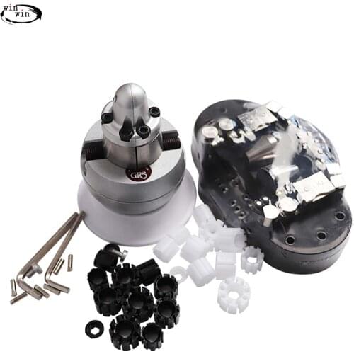 Berkem Universal insert stone base with clamp head and gem micro-inlay gold and silver engraving tool and jewelry processing