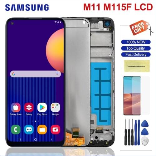 Original Lcd For Samsung Galaxy M11 Lcd Display Touch Screen Digitizer Assembly For Samsung M115 M115F SM-M115 M115G/DS Screens
