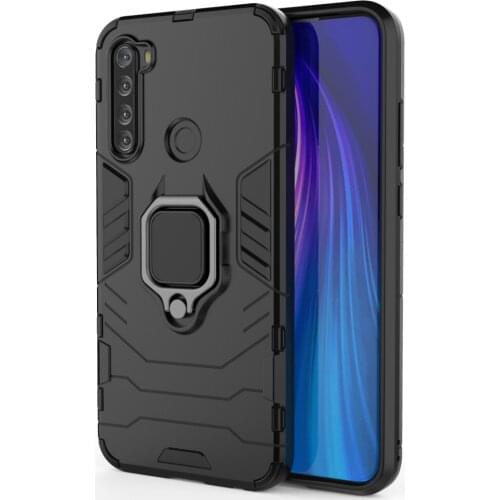 30pcs/lot 2 in 1 Hybrid Armor Cover Stand Case with Ring for Xiaomi CC9 Pro Note 10 Redmi Note 8T K30 CC9E