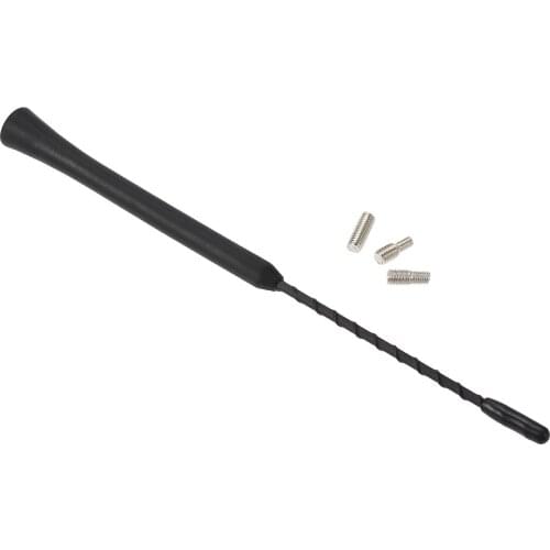 9 Inch Universal Antennas Aerials Anti Noise Beesting Aerial FM Radio Antenna with Screws Aerial Car Styling fit for VW