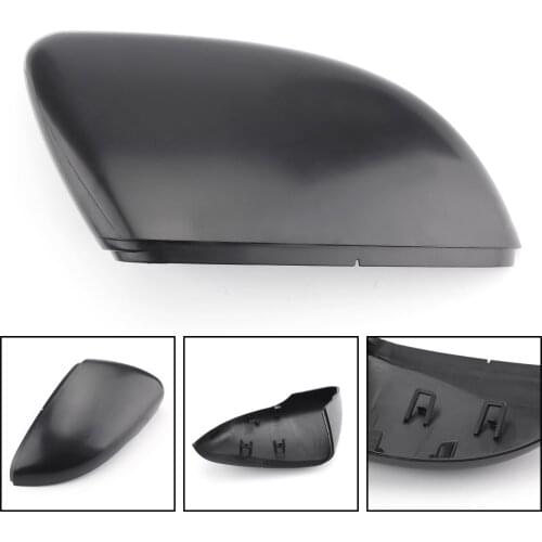 Artudatech For VW Left&Right Passenger Side Unpainted Mirror Cover 5K0 857 538 GRU For Golf MK6 Car Accessories Auto Parts