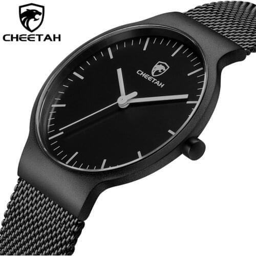 2021 New Arrival CHEETAH Men Watch Top Brand Luxury Fashion Quartz Watches Mens Simple Waterproof Wristwatch Relogio Masculino