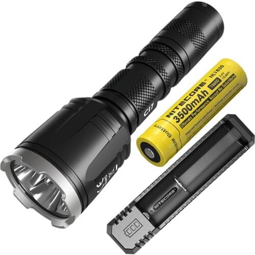 NEW NITECORE CI7 Tactical IR Flashlight Dual Output 4* CREE XP-G3 S3 4* SST-10-IR LEDs max 2500 lumen 7000mW Hunting Torch