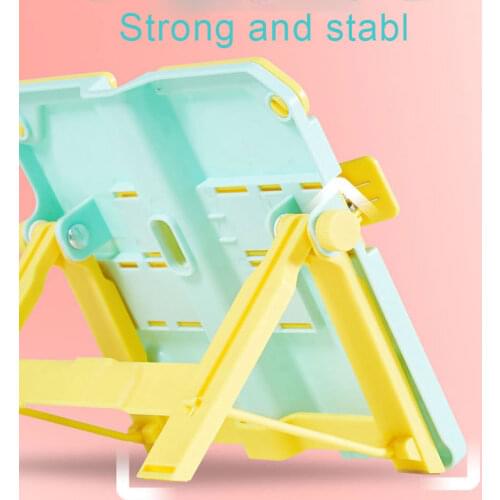 Adjustable Book Stand Height and Angle Adjustable Book Holder with Page Paper Clips for Big Heavy Textbooks Music Books