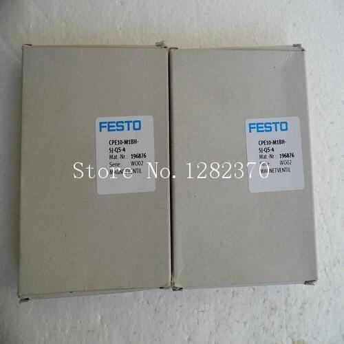 [SA] New original special sales FESTO solenoid valve CPE10-M1BH-5J-QS-4 196876 MHA2-MS1H-3/2G-2 196119