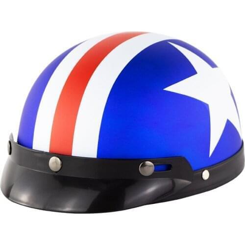 Motorcycle Electric Bike Helmet Men and Women Personalized Anti-Sai Half Helmet Summer Helmet Helmet