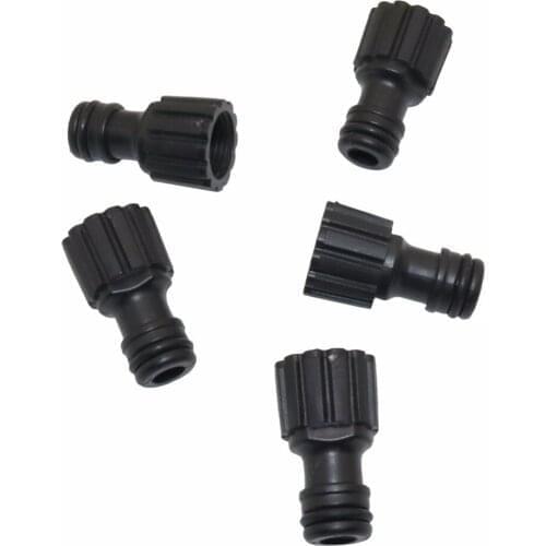 100pcs Diaphragm pump nipple Joint Female Thread diameter 18mm Car Washer Spare Part Coupling Pipe Connection