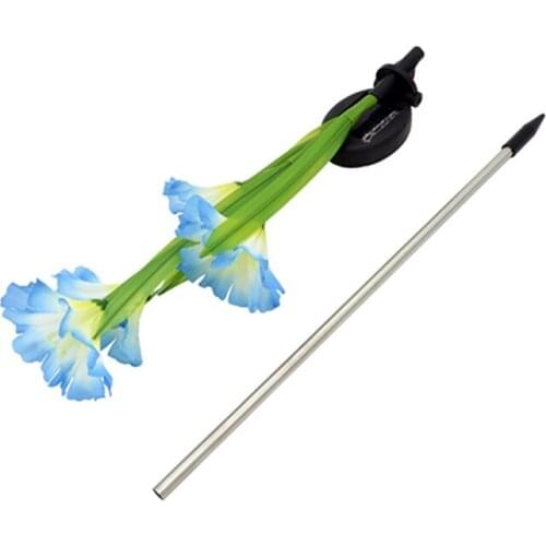 Solar Horn Flower Garden Light LED Solar Flower Decoration Lawn Lamp Colorful Solar Outdoor Waterproof Lawn Lamps Lighting Decor