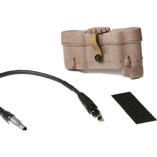 TB-FMA 2018 New Tactical GPNVG18 Battery Case Box Real Functon Wire 21cm Desert for GPNVG18-ANVIS Tactical Gear Free Shipping