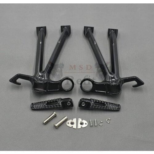 Motorcycle Rear Footrests Foot pegs tripod Pedal stent assembly For Suzuki GSX-R 1000 GSXR1000 GSXR 1000 2007 2008 K7