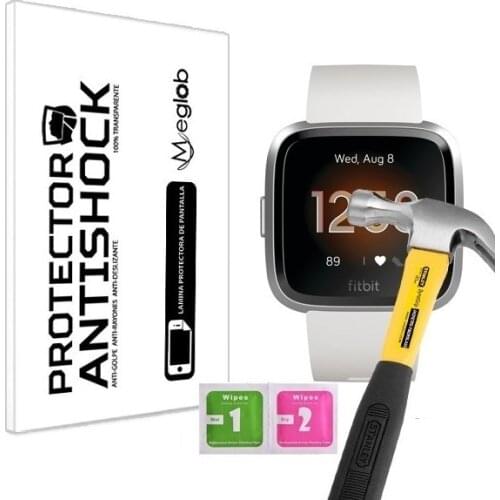Screen protector Anti-Shock Anti-scratch Anti-Shatter compatible with Fitbit Versa Lite