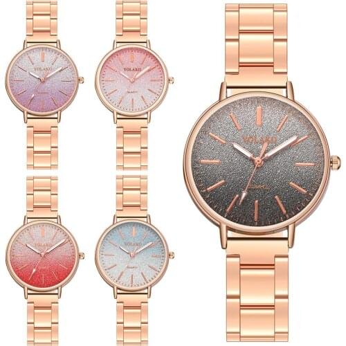 Womens Watch Fashion Starry Sky Gradient Bracelet Ladies Watch Steel Belt Magnetic Buckle Quartz Ladies Watch Gift Reloj Mujer