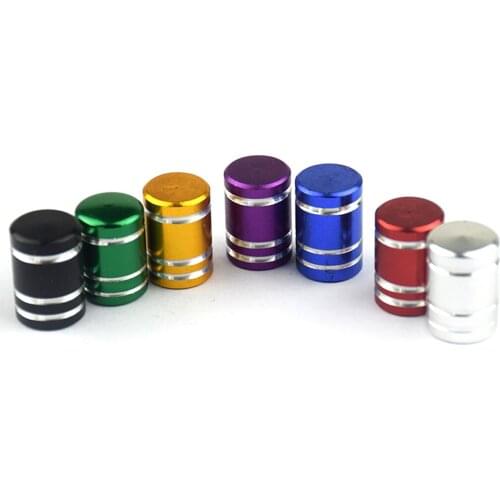 4pcs Aluminum Wheel Valves Tyre Stem Air Caps Cover Auto Motorcycle 11mm Dropship