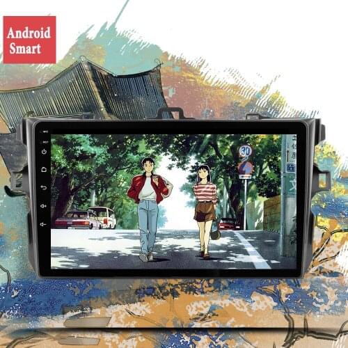 6+128G 2.5D 2Din Android 10.0 GO car dvd Multimedia player GPS for Toyota Corolla E140/150 2006 2007 2008-2013 navigatio WiFi BT