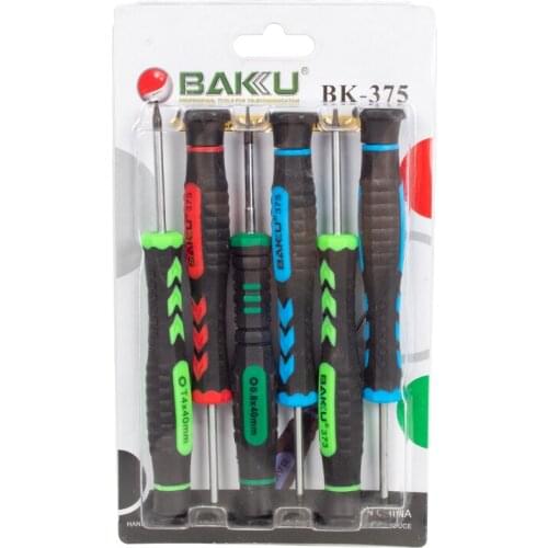 BAKU BK-375 ELEKTRONİKÇİ SCREWDRIVE SET 6LI