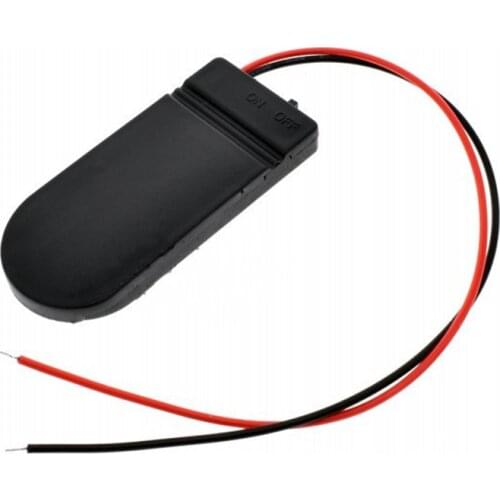 10pcs 6v button button battery box for Button battery CR2032 LIR2032 battery holder shell battery button button battery