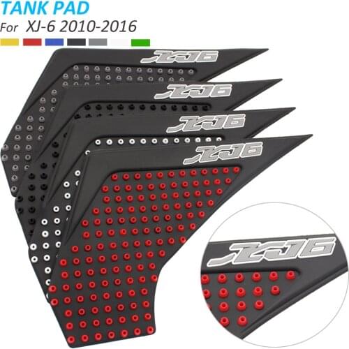 For Yamaha XJ-6 xj6 2010-2016 Anti slip sticker Motorcycle Tank Traction Pad Side Knee Grip Protector Fuel