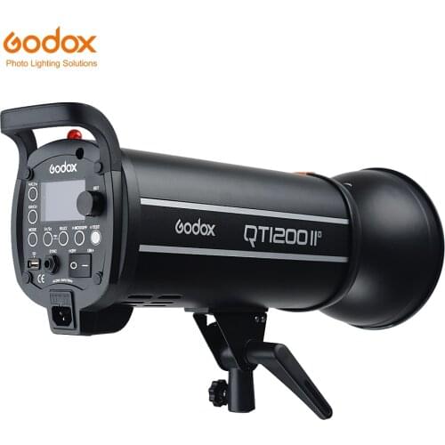 Godox QT1200II 1200W 1/8000s High Speed Sync Flash Strobe Light with Built in 2.4G Wireless System Recycle time in 0.05-0.9