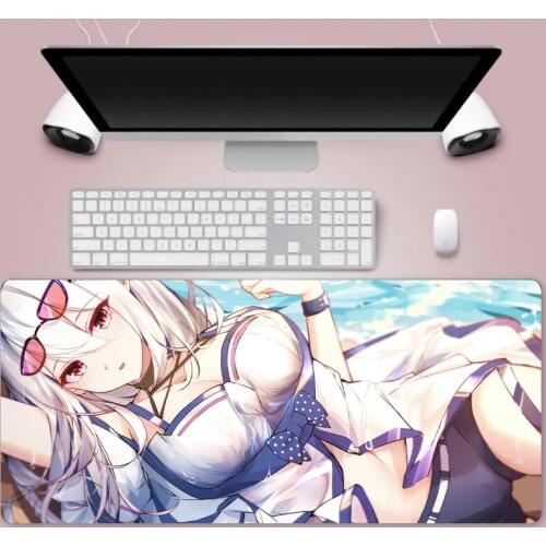 Gaming mouse pad anime mouse pad gamers large mouse pad suitable for PC computer mouse pad XXL carpet surface mouse pad keyboard