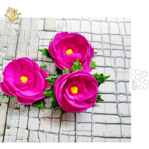 Curly Flower Metal Dies Cut Template for Embossing DIY Stencil Paper Album Gift Cards Making New Dies Scrapbooking Cut Dies 2020