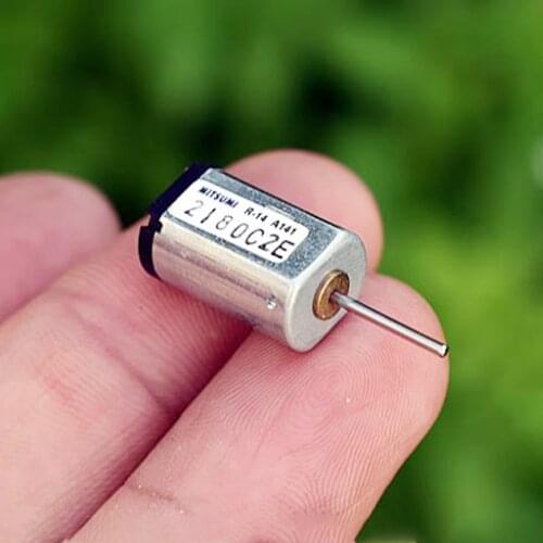 Mitsumi M20 Mini Electric Motor DC 6V 21000RPM High Speed Precision Micro Long Axis Engine 8mm*10mm for For Audiovisual Parts