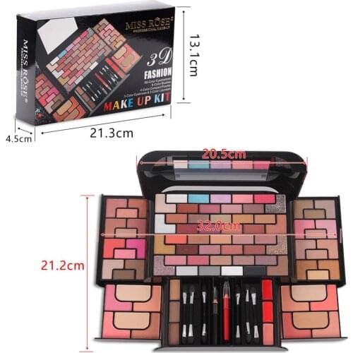 Shadows Makeup Set Eyeshadow Palette Bright 68 Color Professional Makeup palettes Matte Eye Shadow Palette palette of shadows