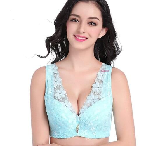 NEW 36-44 Plus size bra for women C D cup thin bra large size lingerie push up breathable cotton healthy brassiere underwear