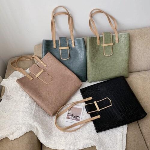 Nuova versione Coreana di un sacchetto di spalla con il grano di pietra texture borsa di modo womens handbags and purses A2-62