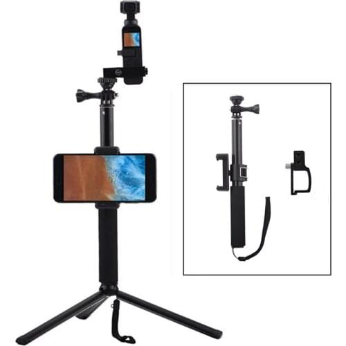 Extension Rod Kits for DJI Osmo Pocket/Pocket 2 Portable Extend Pole Module Outdoor Selfie Stick Handheld Gimbal Accessories