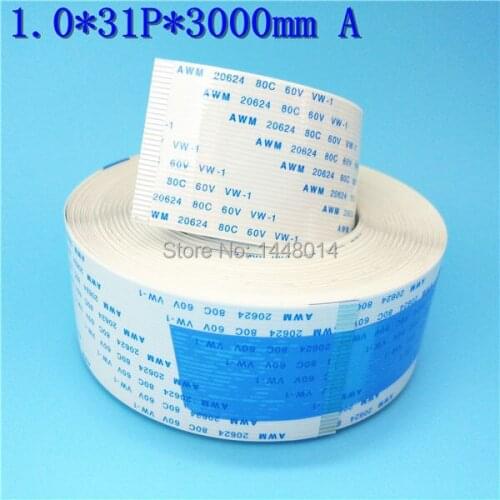 Durable 31Pin 3M 3.5M 5M long data cable for Niprint Litu Xenons Mutoh Valuejet VJ1604 1204 printer flex data cable 3pc for sale