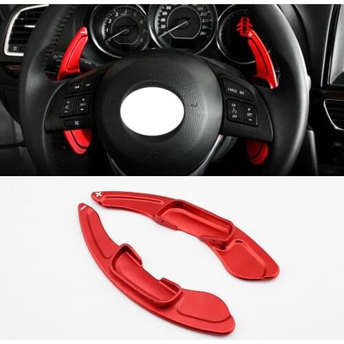 Shift Paddle Steering Wheel Shifter Extension Fit For Mazda 3 6 CX3 CX4 CX5 MX5 BM GJ Accessories