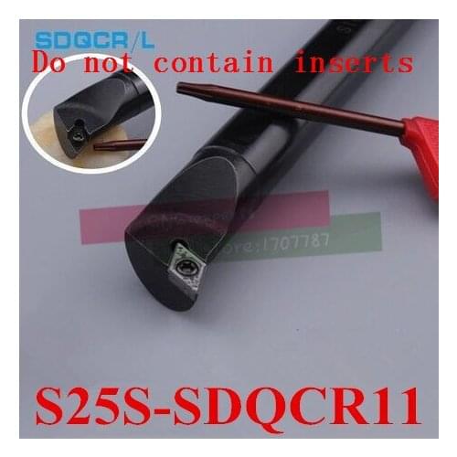 S25S-SDQCR11, 107.5 degrees internal turning tool ,Lathe Tool boring bar,CNC Turning Tool ,Tool Lathe Machine