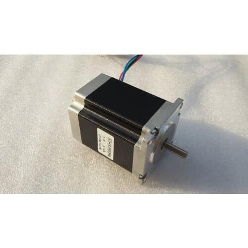 6.35mm Dual Shaft NEMA23 Stepper Motor 180 N.cm (250 oz-in) Body Length 76 mm Dual Shaft NEMA 23 Step Motor