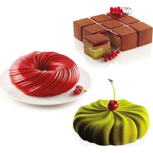 26 Shaped Silicone Cake Mold French Dessert Mousse Baking Form Tray Jelly Pudding Chocolate Moulds Cake Decorating Tool