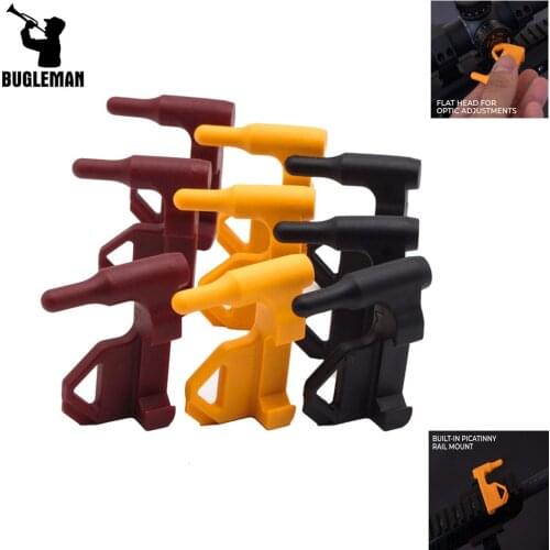 Tactical 6PCS Safety Flag Includes Built-in Flat Tool and Sliding Picatinny Rail Adapter Outdoor Hunting Accessories