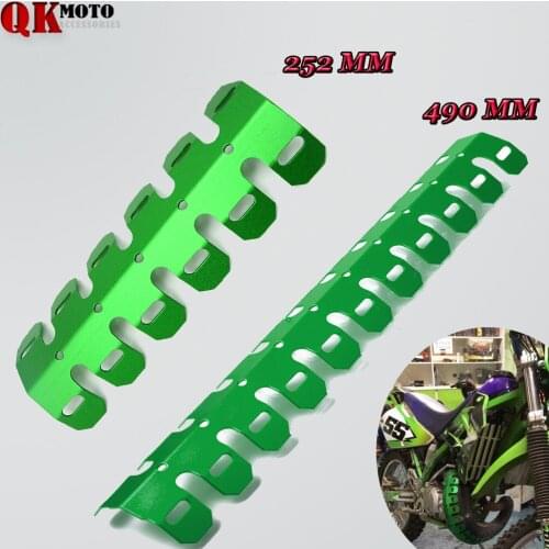 Universal Motorcycle Exhaust Muffler pipe shield Cover For kawasaki kxf 250 yamaha YZFR1 YZFR6 CBR125 CB250 CBR250 CB400