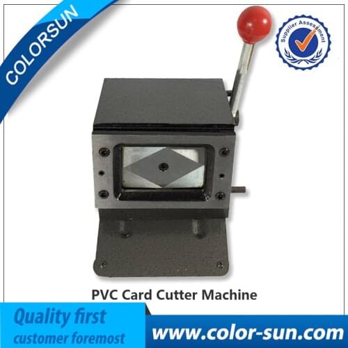 High quality Manual PVC card Cutting Machine for Business Name Credit ID Card Cutter 86x54mm 1mm PVC card cutter