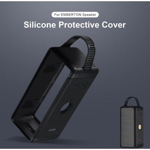High-Quality Dust-Proof Silicone Protective Speaker Cover Anti-drop Protector Case For Emberton Speaker