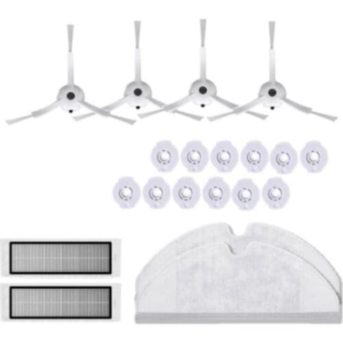 Robot Vacuum Cleaner Side Brush Roller HEPA Filter Mop Cloth for Xiaomi Mi 1S 2S Roborock S50 S55 Spare Parts