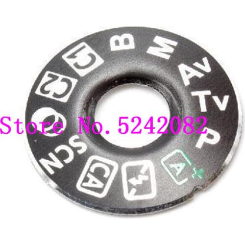 SLR digital camera repair replacement parts for EOS 80D top cover mode dial signage / rating plate for Canon