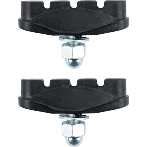 1 Pair 45cm Bike C Brake Pads Linear Rubber Road Caliper Brakes Blocks