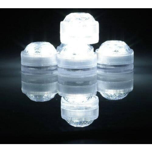 3smd Dome led tealigt submersible candle lamp waterproof Wedding/Christmas/Valentin party table centerpiece Vase Lighting decor